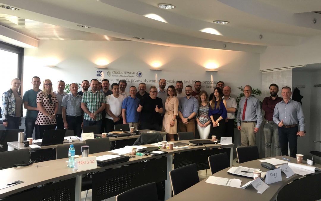 Zajęcia z profesorem  Paulem Resatarits’em  z CCSU, USA